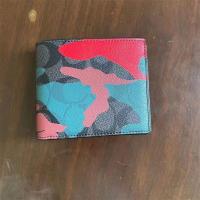 ราคา Coach 24649 26072 74102 21371 74547 22531 3007 Compact ID Wallet With Varsity Stripe Men 2 IN 1 Short Dom Lelaki (16494318577)