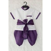 ราคา ชุดไทยเด็กคอจีนย้อนยุคผ้า oxford (18711530008)