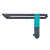 ราคา เครื่องมือวัดมุมแบบปรับมุมได้ไม้บรรทัดวัดมุมทำเครื่องหมายไม้แบบเร็วชิ้นส่วนเครื่องมือตัดขอบไม้บรรทัดวัดมุม (12605859555)