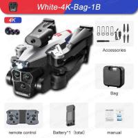 ราคา New K10 Mini 4K Drone 8K Professinal Three Camera Wide Angle Optical Flow Localization Obstacle Avoidance RC Quadcopter Toy Gift (20032851246)