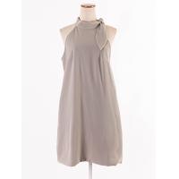 ราคา lalinda เดรสแขนกุด สายผูกโบว์ มีซับใน มีช่องสอดกระเป๋า2ข้าง ป้ายแบรนด์ระบุไซส์ M Preloved (20674043789)