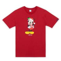 ราคา Mickey And Minnie Christmas เสื้อยืดผู้ชายและ ครอปผู้หญิงมิกกี้เมาส์และมินนี่เมาส์ ส (20861993503)