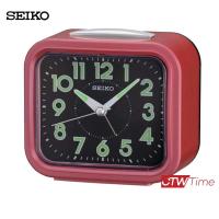 ราคา SEIKO Alarm Clock นาฬิกาปลุก รุ่น QHK023R สีแดง (2689458633)