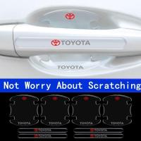 ราคา 4ชิ้น เซ็ต Toyota Car Door Handle Anti Scratch Protector Sticker Car Door Bowl Sticker Car Door Sticker For Toyota Innova Wigo Avensis Auris Hilux Avanza Wish Vios Agya (14952998253)