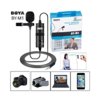 ราคา ส่งฟรี BOYA BY M1แท้Microphone ไมค์อัดเสียง กล้องมือถือ สายยาว6เมตร ไมค์ไลฟ์สด ไมโครโฟนจิ๋ว ไมค์ติดเสื้อ ไมค์จิ๋ว ไมโครโฟนอัดเสียง ไมโครไฟนไลฟ์ (2413814434)