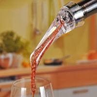 ราคา Free Shipping Essential Quick Aerating Red Wine Pourer Decanter Bottle Mini Travel Aerator Hot Dropwine decanter wine pourer (10650010572)
