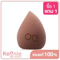 ราคา Oni Two Sided Beveled Soft Sponge Choco Brown โอนิ พัฟฟองน้ำสำหรับแต่งหน้า สีน้ำตาลช็อคโกแลต (17541301401)