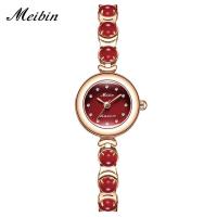 ราคา Meibin นาฬิกาควอตซ์แฟชั่นสำหรับผู้หญิงนาฬิกาผู้หญิงนาฬิกากําไลความงามนาฬิกาแฟชั่น Tiktok (20655631483)