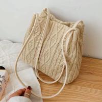 ราคา กระเป๋าผ้าไหมพรม สวยแบบมินิมอล Code 5502 (19618318662)