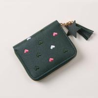 ราคา กระเป๋าสตางค์หนัง Pu แบบใหม่สั้นเกาหลีน่ารักลม Dompet Koin ร้อยละสิบกระเป๋าสตางค์อเนกประสงค์ซิปภายในแบบสุ่ม (20494883645)