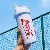 ราคา Fitness Shaker Bottle Gym Water Bottle Whey Protein Powder Shake Mixer Cup Water Drinking Bottle Sport Gym Shaker bpa Free (13918501624)