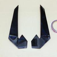 ราคา สปอยเลอร์แยกครีบกันชนหน้ารถสติกเกอร์สำหรับฮอนด้า Civic 10TH Type R 2019 2021 (21051467460)