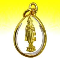 ราคา มาใหม่ ขายดี ตรงปก ส่งไว เชิญบูชา จี้พระประจำวันเกิด องค์ลอย วันศุกร์ ปางรำพึง สีทอง เลี่ยมกรอบทองผ่าหวาย By SINNATDAKIT (7613875768)
