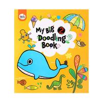 ราคา Joan Miro สมุดระบายสีสำหรับเด็ก สมุดกิจกรรม My Big Doodling Book Drawing Activity Book Educational Toy for Kids (16017709726)