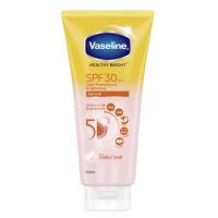 ราคา 300 มล Vaseline Healthy White วาสลีน เฮลธี้ ไวท์ ซัน โพลูชั่น โพรเทคชั่น เซรั่ม เอสพีเอฟ 30 พีเอ เซรั่ม กันแดด วาสลีนเซรั่ม SPF50 Vaseline 300ml Body Lotion Serum Healt (15978776072)
