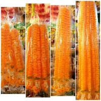 ราคา ส่งฟรี พวงมาลัยดอกดาวเรือง มาลัยดาวเรือง ดอกเล็ก มาลัยดาวเรือง KM12 894 ด่วน (15122253315)