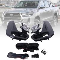 ราคา ไฟตัดหมอก ไฟสปอร์ตไลท์ รุ่น โตโยต้า ไฮลักซ์ รีโว่ ร็อคโค่ TOYOTA HILUX REVO ROCCO ปี 2020 2021 พร้อมครอบ สีดำเงา และชุดสายไฟ 1 ชุด (7621971158)