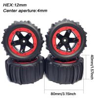 ราคา 9IMOD 4Pcs RC 1 16 1 14 Snow Sand Paddles Buggy Tires Hex 12Mm Tyre Wheels For Wltoys 144001 124018 HBX MJX ZWN SMAX 1625 RH1635 (21010209541)