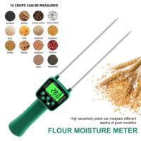 ราคา MC แป้งเครื่องวัดความชื้นขายดี14ชนิดแป้งข้าวเครื่องวัดความชื้นจอแอลซีดีที่สว่างจากด้านหลังสำหรับข้าวสาลีข้าวโพดข้าวบาร์เลย์ถั่วเหลืองเมล็ดถั่วข้าวโพด (20386967478)