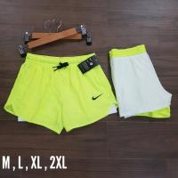 ราคา กางเกงวิ่งออกกำลังกายผู้หญิง กางเกงขาสั้นผู้หญิง กางเกงมีสเตย์ผู้หญิง (20926099132)