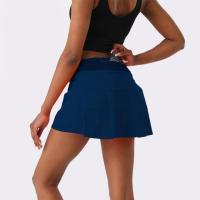 ราคา ELU Lulu กระโปรงเทนนิส Skorts ผู้หญิงจีบสีขาวกีฬาจีบสีดำกีฬายิมกอล์ฟ Skort แฟชั่นสั้นวิ่งชุดเดรสสั้น (20879411391)