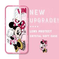 ราคา เคสโทรศัพท์ Hontinga สำหรับ OPPO Reno 2F 4 Reno 8 Pro 5G Reno8 T Reno 8 T 5G เคสใส Mickey Minnie Mouse เคสยางซิลิโคนนิ่มสำหรับเด็กผู้หญิง (19819225542)