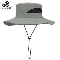 ราคา Circle Cool Sun Bucket Cap Sun Protection UPF 50 Wide Brim Fishing Hat Foldable Waterproof Hats For Fishing Hiking Gardening (20943958112)