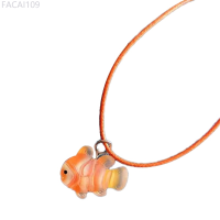 ราคา สร้อยคอ จี้รูปปลาตัวตลกน้อย ทรงเรขาคณิต แฟชั่นสําหรับผู้หญิง (20717759915)