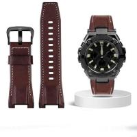 ราคา Watch Strap For Casio GST S100G S110 S130L W100G W110 210B 400G 410 Wristband 26x14mm Men 39s Leather watchBand (14538434665)