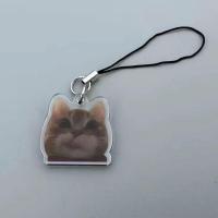 ราคา GONG4 แมวกล้วย Gato Meme จี้แมวตลก จี้ห้อยคอ กระเป๋าเป้สะพายหลัง โซ่โทรศัพท์มือถือแมวกล้วย พวงกุญแจรูปกุญแจ การ์ตูนลายการ์ตูน จี้ห้อยกระเป๋า (20978044110)