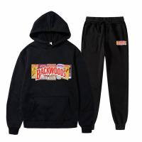 ราคา Hip Hop Streetwear Backwood Hoodie Set Sportswear Men s Warm Sportswear Set Hooded Sweatshirt Pants Casual Set (12136516576)
