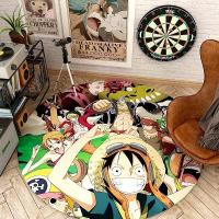 ราคา การ์ตูนวันพีชห้องนอนพรมวงกลมคอมพิวเตอร์ศึกษาพรมเช็ดเท้าวงกลมเก้าอี้หมุน (20139174037)