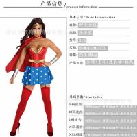 ราคา ชุดซูเปอร์แมนชุดเล่นตามบทบาทนักรบหญิงชุดคอสเพลย์การ์ตูน Wonder Woman ชุดเกมฮีโร่หญิง (19425044551)