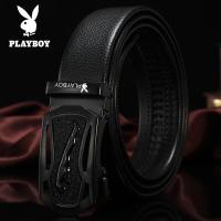 ราคา ถูกสุด PLAYBOYเพลย์บอยเข็มขัดผู้ชาย เข็มขัดใส่ทำงาน ของขวัญผู้ชาย PU pidai แถมกล่อง (7089032235)