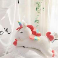 ราคา Icc toy ของเล่นกำมะหยี่ขนยาวตัวยูนิคอร์นยักษ์น่ารักยัดไส้สัตว์น่ารักขนาด25 100ซม เบาะหมอนสำหรับการนอนหลับตุ๊กตาม้าเป็นของขวัญคริสต์มาสสำหรับเด็กผู้หญิง (18328443706)