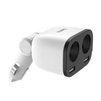 ราคา Hoco HK22 Quick Car Charger QC 3 0 หัวชาร์จรถยนต์ 2 USB QC3 0 3A 2 Socket สำหรับเสียบชาร์จกล้องติดรถและเพิ่มหัวชาร์จ (13314468233)