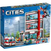 ราคา LEGO Xinhu City 41318 City Hospital 60204 Anti epidemic Ambulance Helicopter Assembly Lego puzzle blocks (20709306744)