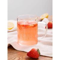 ราคา DT01 16 แก้วสกรีนลาย Good morning มีหูจับ 500ml (6704928781)