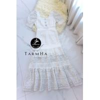 ราคา พร้อมส่ง S 6XL เดรสลูกไม้ ฉลุ แขนตุ๊กตา มี2สี ชุดทำบุญ งานหมั้น งานบวช ถ่ายพรี เดรสสาวอวบ ไปงานแต่ง ชุดขาว สุภาพ ไปวัด เดรสยาว งานป้าย (20094821181)