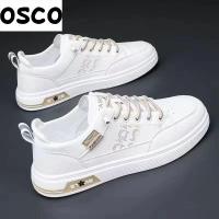 ราคา YuShu รองเท้าบุรุษหรูน้ำหนักเบารองเท้าผ้าใบรองเท้าแบบนักบินระบายอากาศได้เชฟชายน้ำกันลื่นกีฬาการขับขี่แบบลำลองรองเท้าเล็กสีขาว (19987460097)