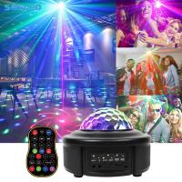 ราคา ไฟปาร์ตี้โชว์ Ktv รีโมทอินฟราเรดแบบพกพาไฟเวทีในโปรเจคเตอร์ Rgb Led 8W (18854230439)