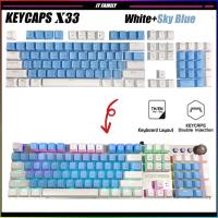 ราคา คีย์แคป ไทย อังกฤษ NUBWO KEYCAPS X21 X33 PinkRedWhiteBlack GrayPurple YellowWhite SkyBlue บริการเก็บเงินปลายทาง (15982421343)