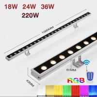 ราคา LED Wall Washer ไฟย้อมสีอาคาร ไฟส่องกำแพง 18W 24W 36W กันน้ำกันฝุ่น แข็งแรงทนทาน ใช้สวนสาธารณะวิลล่าสะพานและสถานที่อื่นๆ (21302330083)