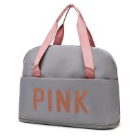 ราคา กระเป๋าเดินทางแฟชั่น กระเป๋าทรหมอนสามารถขยายก้นกระเป๋าได้ กระเป๋าขนาดใหญ่ พาดลำตัว เนื้อผ้าน้ำหนักเบา สกรีนสวย J340 (20962973724)