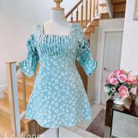 ราคา MG0104 เดรสคอเหลี่ยม ไซส์ใหญ่ เดรสออกงาน ดอกไม้3D พรางพุง อกจีบทวิส กระโปรงทรงสวิง เดรสออกงาน ชุดราตรีไซส์ใหญ่ สาวอวบ (19054453181)