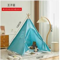ราคา เต็นท์เด็กแบบพกพาเต็นท์เด็กในร่มบ้านเล่นกลางแจ้งสำหรับเด็กผู้หญิงปราสาทห้องเล่นเด็กผ้าใบคอตตอนเต็นท์เด็กอินเดีย (21171109415)