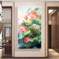 ราคา 5D เจาะทรงกลมใหม่ภาพวาดเพชร DIY ดอกบัวดอกโบตั๋นดอกโบตั๋นภาพวาดทิวทัศน์ การตกแต่งบ้าน5มิติงานปักครอสติชปัก (19843065163)