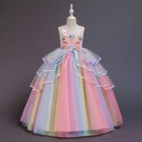 ราคา พร้อมส่ง ชุดเดรสยูนิคอร์น ชุดเดรสโพนี่ สีรุ้ง สไตล์เจ้าหญิง no u01 (17827160827)