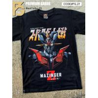 ราคา PG 27 Mazinger Z Robot เสื้อยืด หนัง นักร้อง เสื้อดำ สกรีนลาย ผ้าหนา PG T SHIRT S M L XL XXL (10010218598)