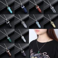 ราคา เงินHealing Pointลูกตุ้มChakraจี้หินควอตซ์สร้อยคอคริสตัลธรรมชาติเครื่องประดับอัญมณี (5190536979)